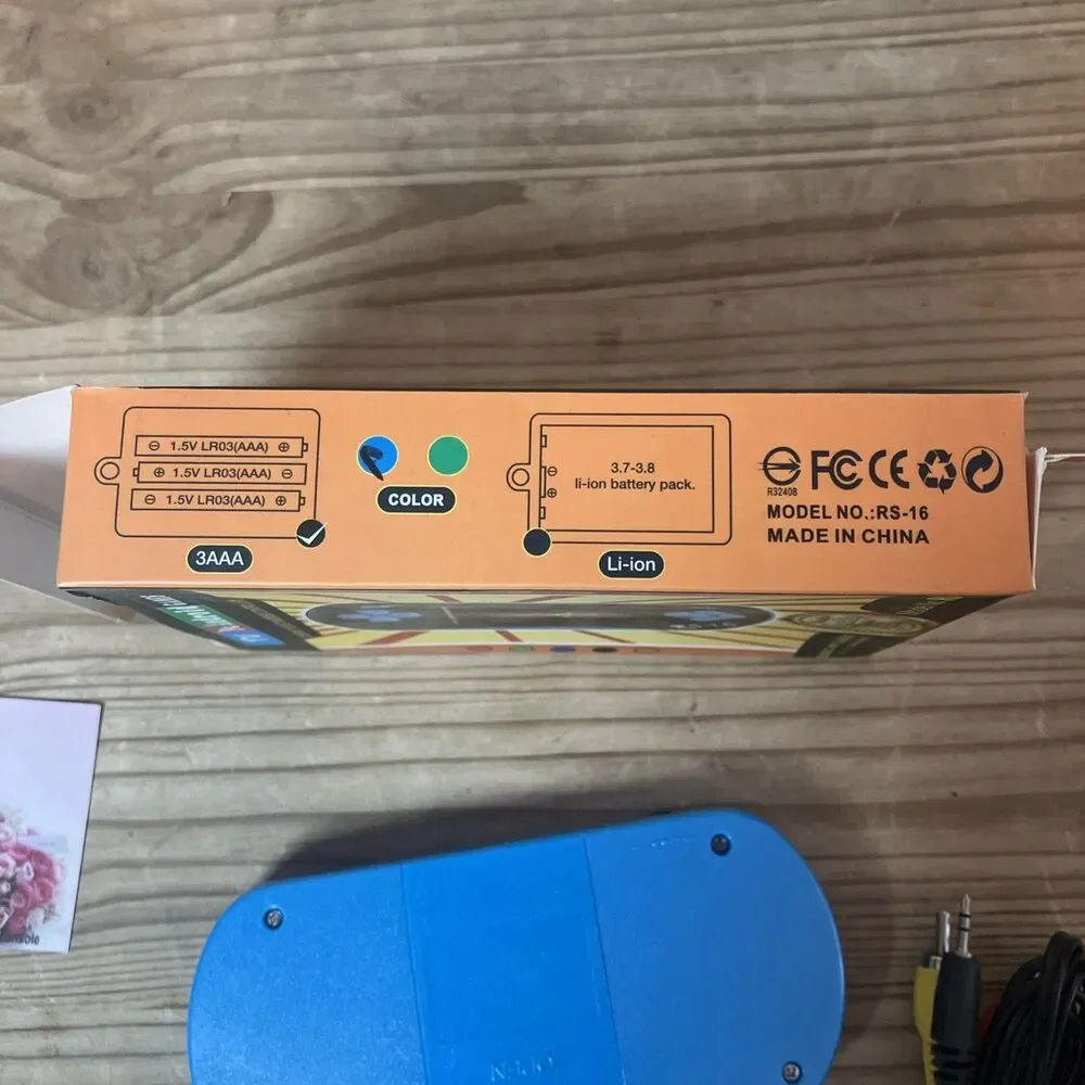 Handheld Classic Game Player for Kids Adults RS16 Portable Modded Controller